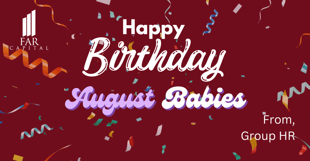 Happy Birthday August Babies 🥳