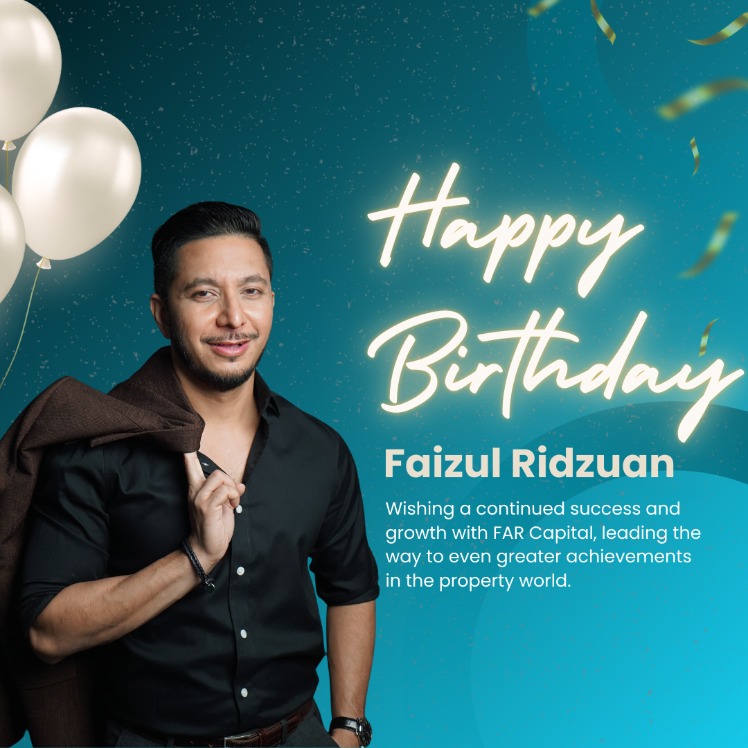 Happy Birthday Mr. Faizul Ridzuan 🎉