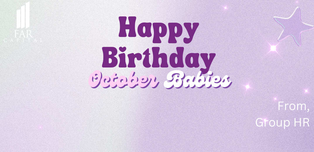 Happy Birthday October Babies 🥳