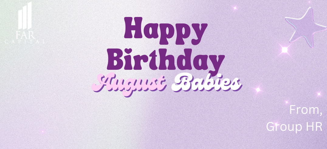 Happy Birthday August Babies 🥳
